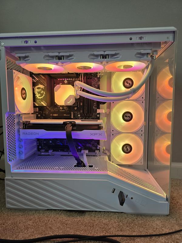 XFX AMD Radeon RX 9060 XT Swift White Overclocked Dual Fan 8GB