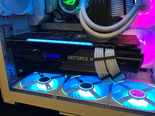 MSI NVIDIA GeForce RTX 3070 Ti Gaming X Trio Triple-Fan 8GB