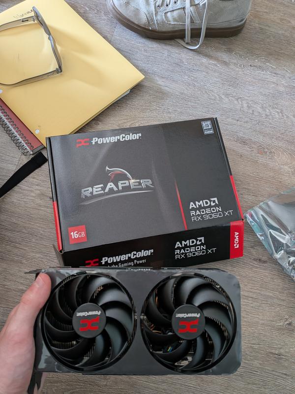 PowerColor AMD Radeon RX 9060 XT Reaper Dual Fan 16GB GDDR6 PCIe