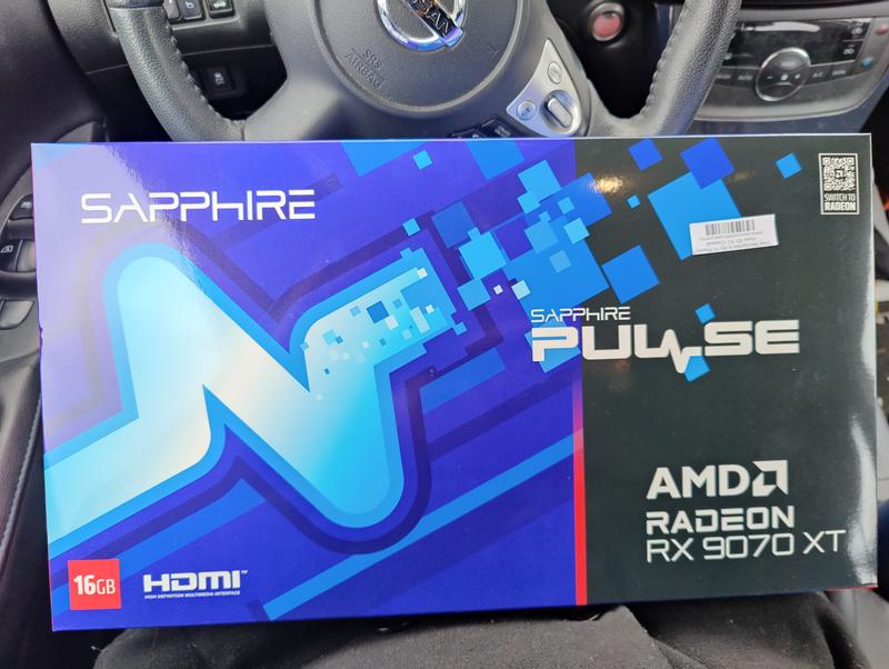 新品　SAPPHIRE PULSE Radeon RX 9070 XT 16GB Sapphire Pulse AMD Radeon RX 9070 XT 16GB GDDR6 Graphics
