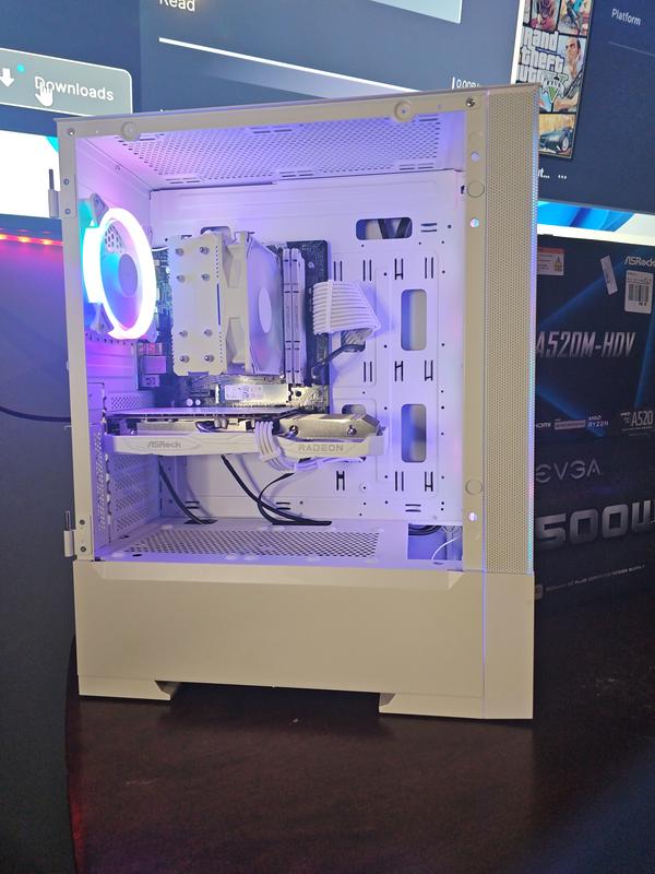 ASRock A520M-HDV AMD AM4 mATX Motherboard - Micro Center