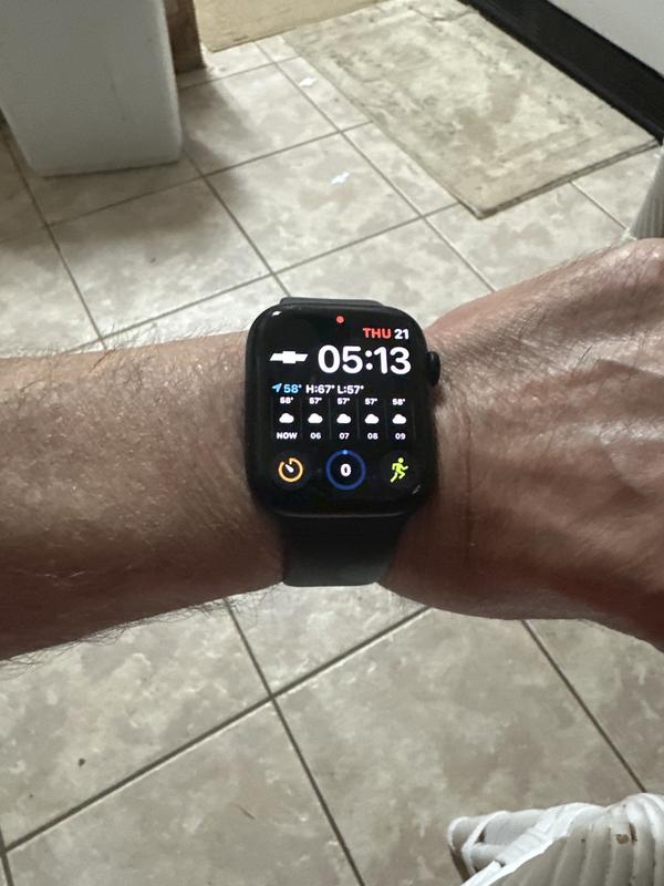 Apple Watch Series 9 45mm Aluminum Case (Midnight); GPS Apple Watch Series 9 45mm Aluminum Case (Midnight); GPS