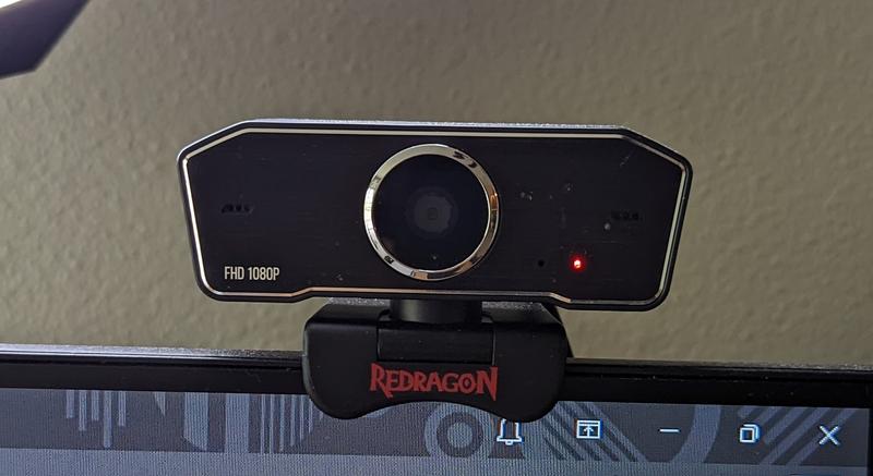 Redragon GW800 1080P Webcam with Built-in Dual Microphone