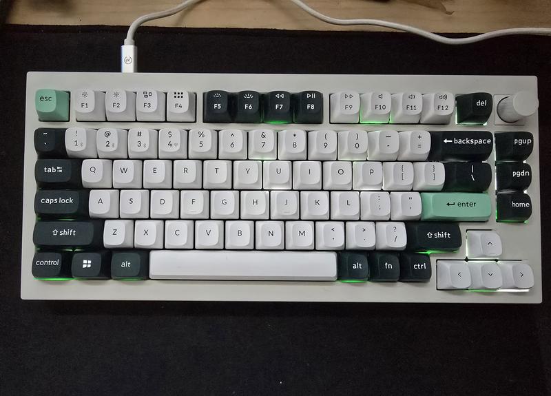 Keychron K2 HE ホワイト Nebula Switch Keychron K2 HE Wireless Gaming Keyboard - White, Gateron Double