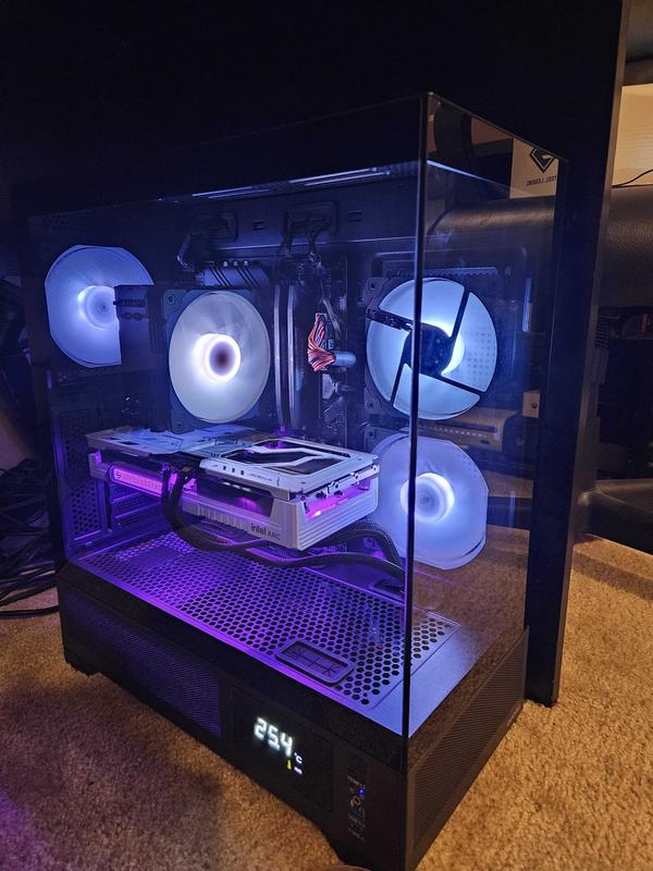 ASRock Intel Arc B580 Steel Legend Overclocked Triple Fan ASRock Intel Arc B580 Steel Legend Overclocked Triple Fan