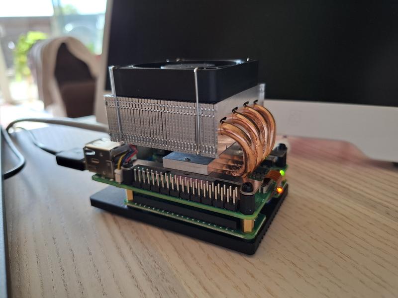52Pi Low-Profile Plus CPU Cooler for Raspberry Pi 5 - Micro Center