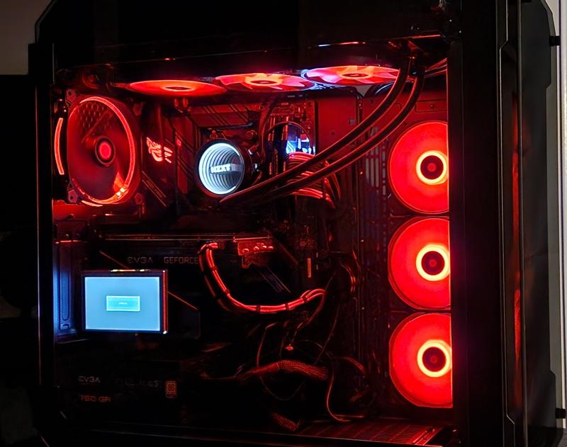 Thermaltake View 71 RGB eATX Full-Tower Computer Case - Black