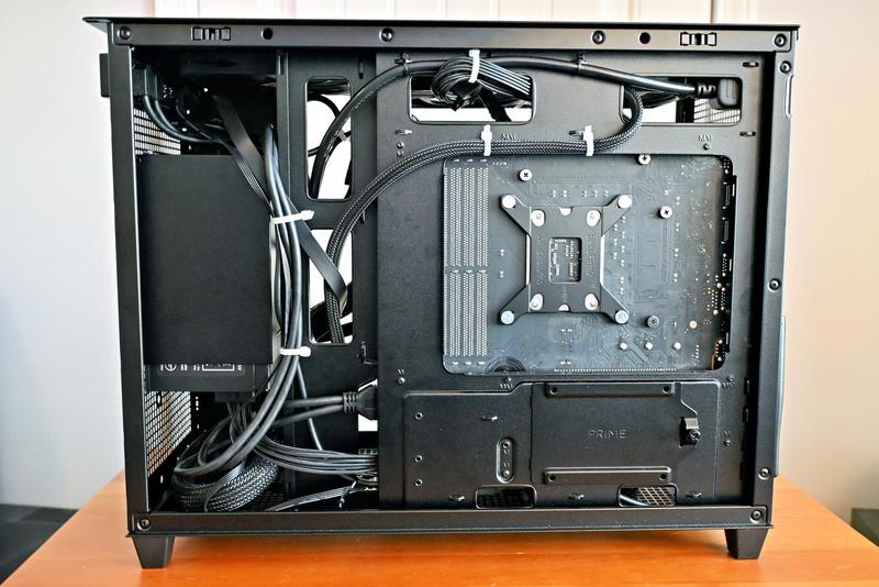 ASUS Prime AP201 microATX Mini Tower Computer Case - Black - Micro