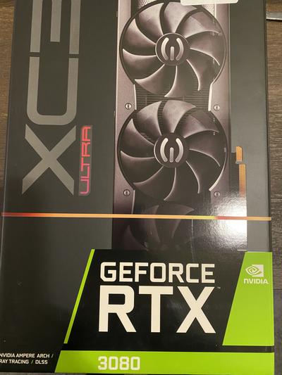 EVGA NVIDIA GeForce RTX 3080 XC3 Ultra Gaming Triple-Fan 10GB