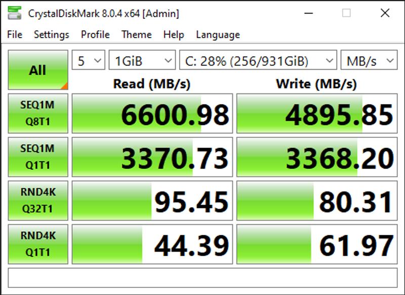 Samsung 980 Pro SSD 1TB M.2 NVMe Interface PCIe Gen 4x4 Internal