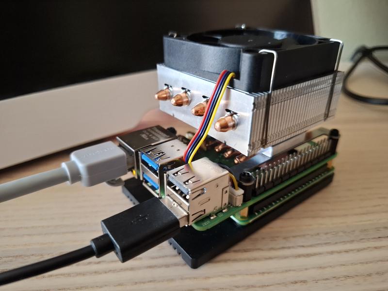 52Pi Low-Profile Plus CPU Cooler for Raspberry Pi 5 - Micro Center