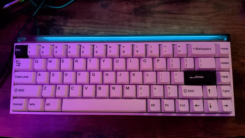 MelGeek MADE68 Ultra 65% Wired Magnetic Gaming Keyboard - Black