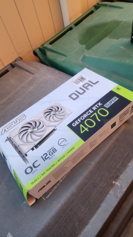 ASUS NVIDIA GeForce RTX 4070 Super Dual EVO White Overclocked Dual