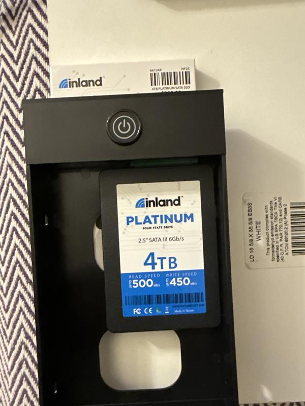 Inland Platinum 4TB SSD 3D QLC NAND SATA III 6Gb/s 2.5