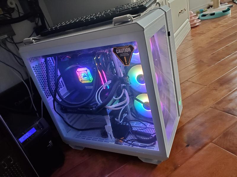 ASUS TUF Gaming GT502 ホワイト ASUS TUF Gaming GT502 White ATX Mid Tower Computer PC Case w