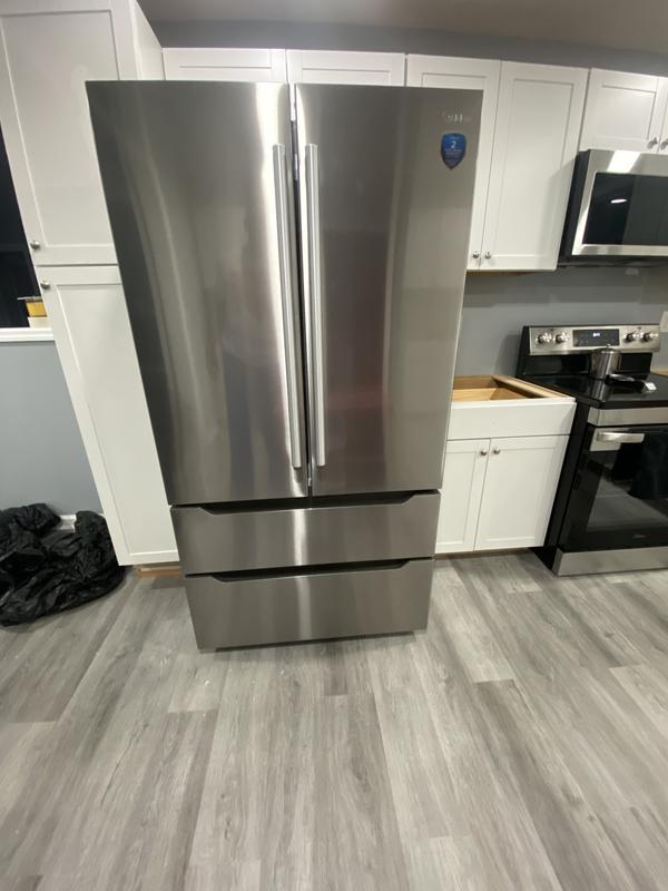 Midea 22.5 Cu. Ft. French 4-Door Refrigerator: Elegance Redefined