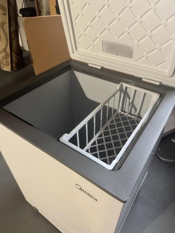 Midea 5 cu. ft. Convertible Chest Freezer with Removable Storage