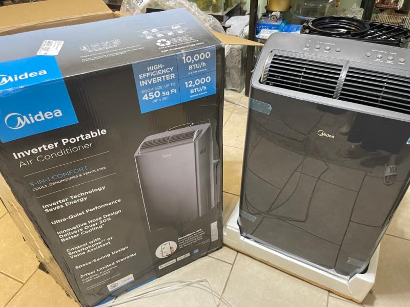 Midea 990011480 Duo 10,000 BTU Smart Inverter Portable Air