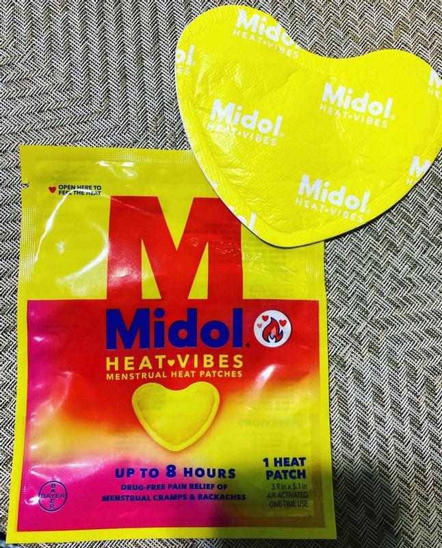 Midol® Heat Vibes: Heating Patch for Cramps & Back Pain