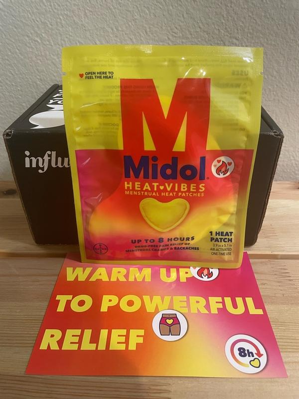 Midol® Heat Vibes: Heating Patch for Cramps & Back Pain