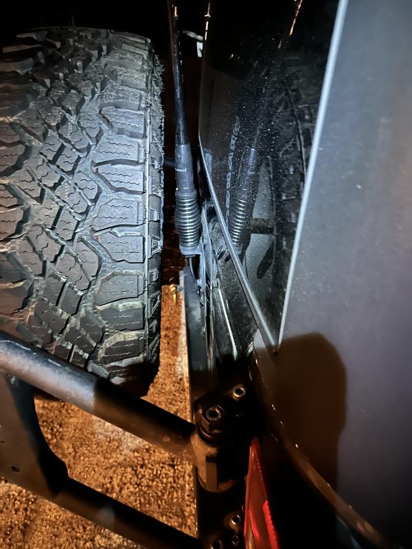 We have ours mounted under the dash on the passenger side of the wrangler. Wired it to our SPOD.
