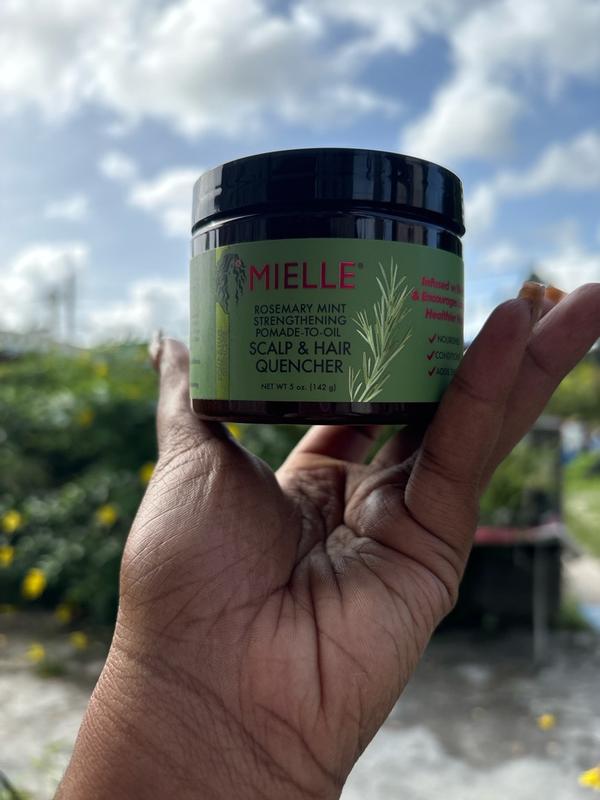 Rosemary Mint Pomade-to-Oil Scalp & Hair Quencher – MIELLE