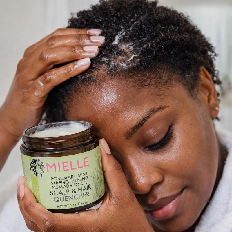 Rosemary Mint Pomade-to-Oil Scalp & Hair Quencher – MIELLE