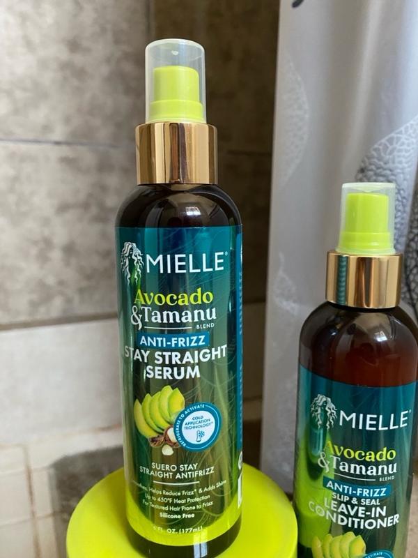 Mielle Avocado & Tamanu Anti-Frizz Stay Straight Serum | Textured