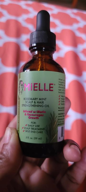 Mielle Organics Rosemary Mint Scalp & Hair Strengthening Oil Infused w/  Biotin and Encourages Growth - 2 Ounces for sale online