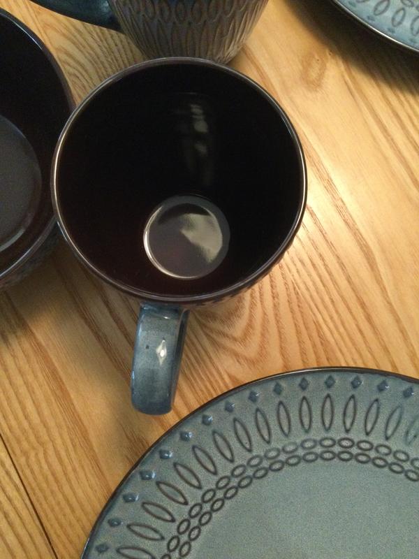 Brown speckles everywhere