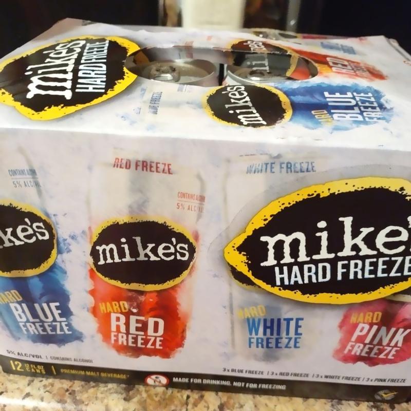 Mike's Hard Freeze, Variety Pack, 12 Pack, 12 fl oz Cans, 5% ABV