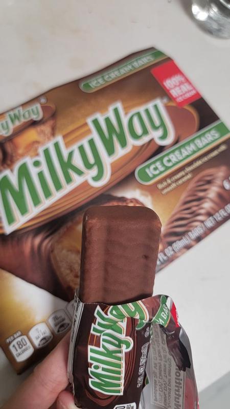 MILKY WAY Caramel and Chocolate Ice Cream Bars, 2.8 Oz