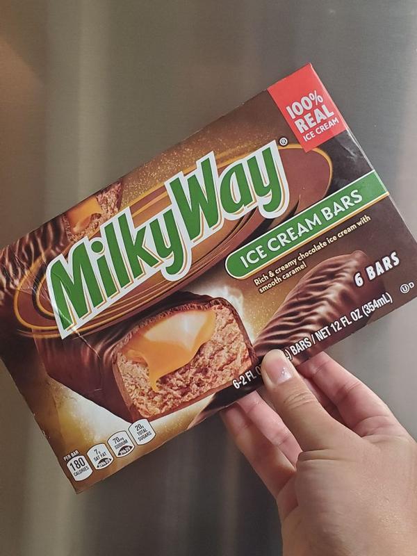 MILKY WAY Chocolatey Ice Cream Bar with Caramel and a Milk