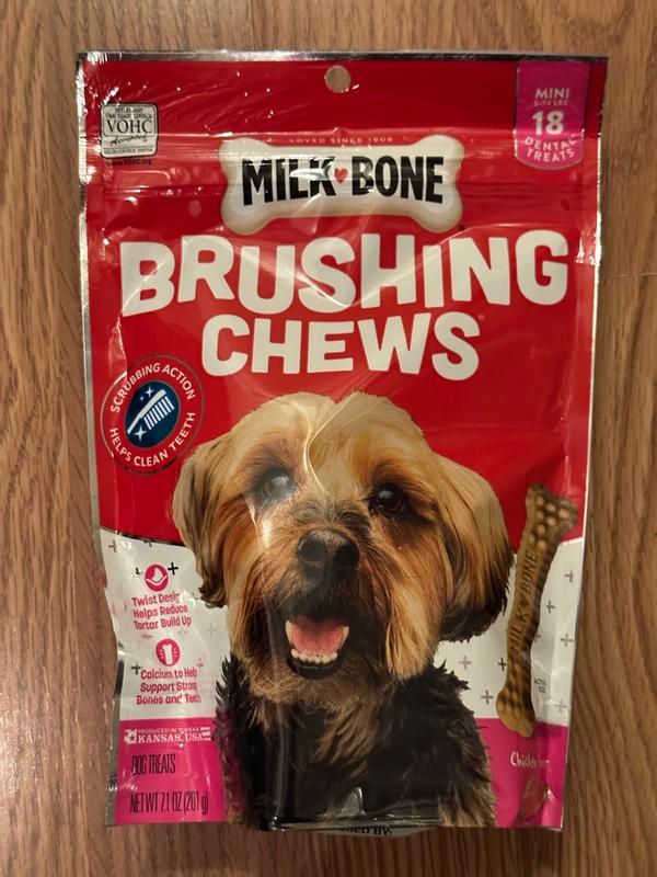 Milk bone fashion dental bones