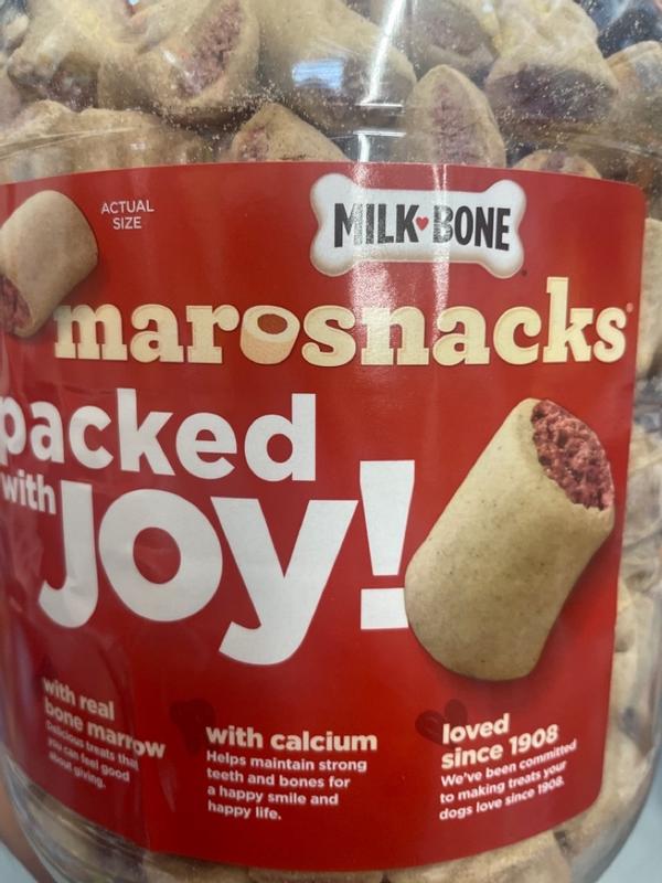 Milk Bone MaroSnacks Bacon Flavor Small Dog Treats With Bone Marrow 40 oz. Petco