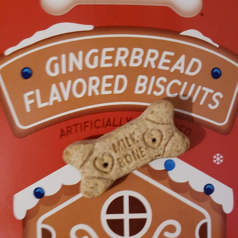 Gingerbread Artificially Flavored Dog Biscuits