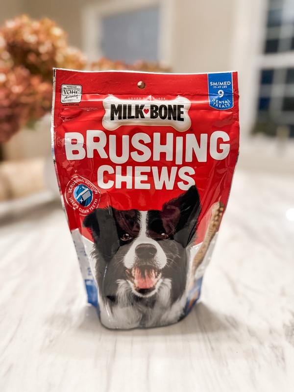 Milk Bone 19.6 oz Small Medium Brushing Chews Daily Dental Treats 10079100785589 Blain s Farm Fleet