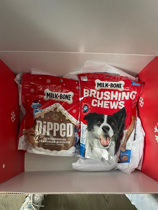 Dipped Gingerbread Artificially Flavored Dog Biscuits