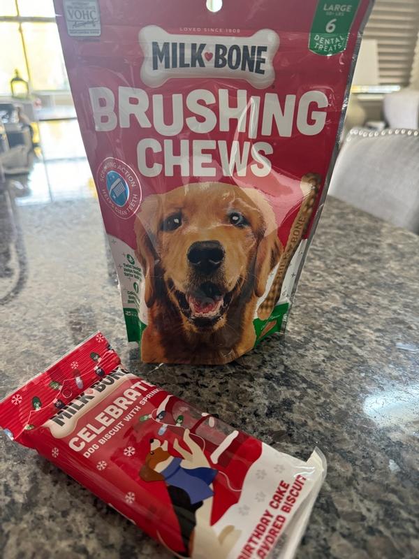 Milk bone brushing chews nutrition facts best sale