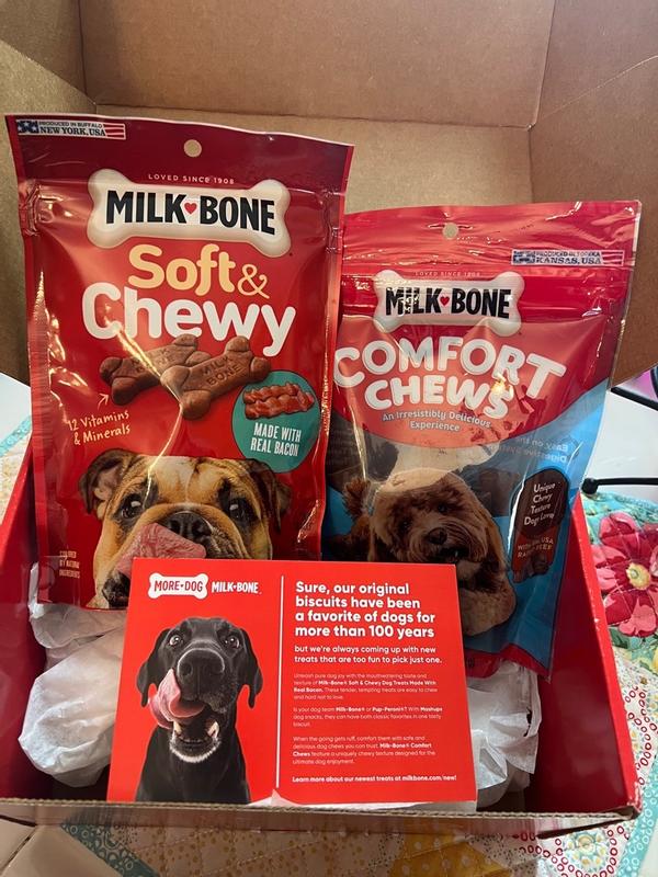 Milk-Bone Soft & Chewy Dog Treats Made With Real Bacon