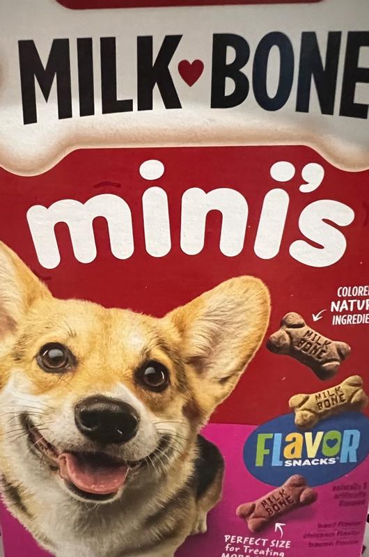 Milk bone mini's orders flavor snacks