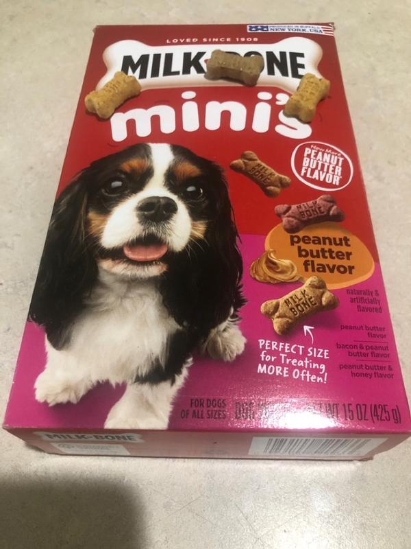 Milk-Bone Minis Dog Treats, Peanut Butter, Variety, 15 oz | Meijer