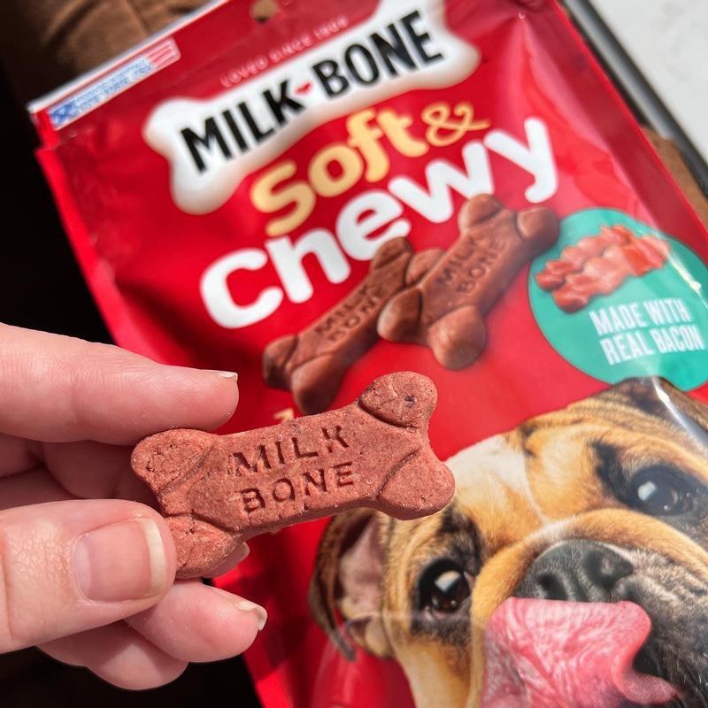 Milk-Bone Soft & Chewy Dog Treats Made With Real Bacon