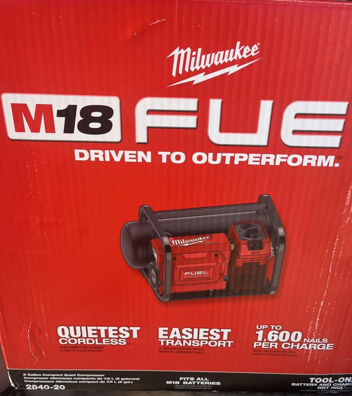 Milwaukee packout deals air compressor