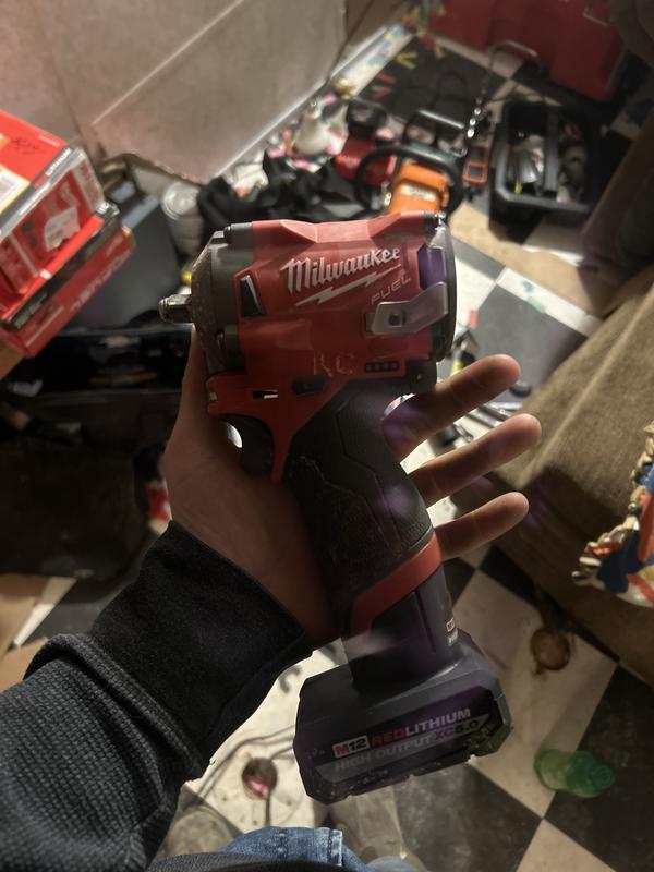 Milwaukee M12 FUEL 12V Lithium-Ion Brushless Cordless Stubby 3/8