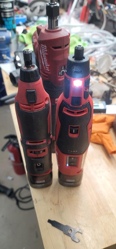 NTD! Milwaukee rotary tool, full kit of tooling from RS components and a  dremel tool-less chuck. : r/MilwaukeeTool