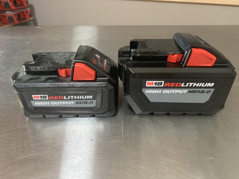 Milwaukee m18 12.0 discount battery