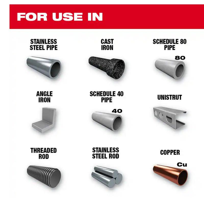 Milwaukee 48-39-0609 Extreme Compact Band Saw Blades - 35-3/8" 8/10 TPI, 3-Pack 9 thumbnail image