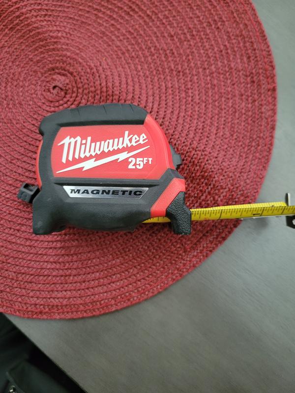 Milwaukee 35 Foot Compact Magnetic Tape Measure with 15 Feet of Reach