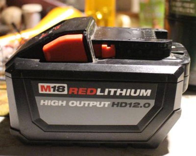 Milwaukee m18 redlithium 2025 high output hd 12.0